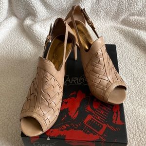Carlos by Carlos Santana Legendary Beige Heels